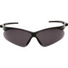 Pyramex PMXTREME Black Frame Safety Glasses with Gray Anti-Fog Lenses Image 1