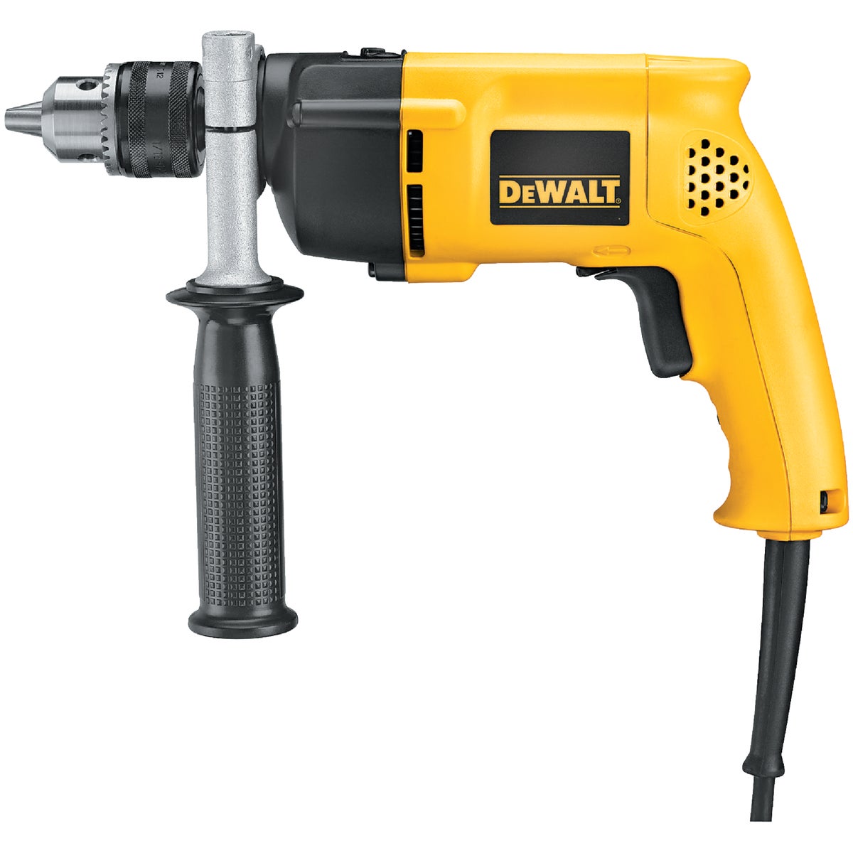DEWALT 1/2 In. Keyed 8.5-Amp VSR Single-Speed Electric Hammer Drill Image 9