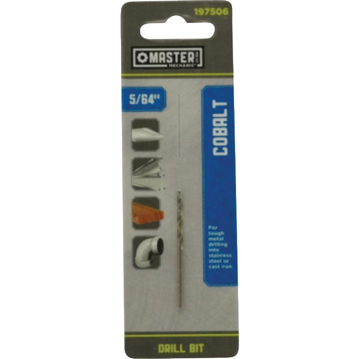 Master Mechanic 5/64 In. x 2 In. HSS with Cobalt Drill Bit Image 1