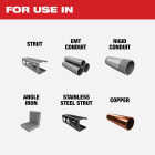 Milwaukee SAWZALL TORCH 12 In. 10 TPI Carbide Medium Metal Reciprocating Saw Blade Image 3