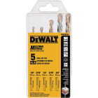 DEWALT Multi-Material Drill Bit Set (5-Pieces) Image 1