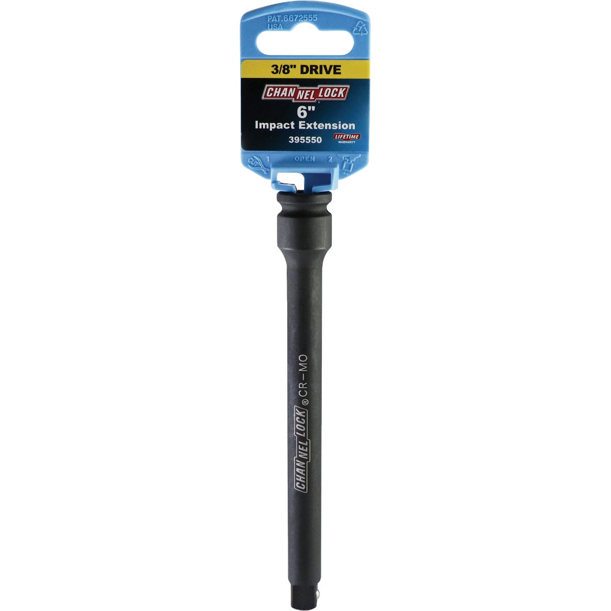 Channellock 3/8 In. Drive 6 In. Long Impact Socket Extension Image 2