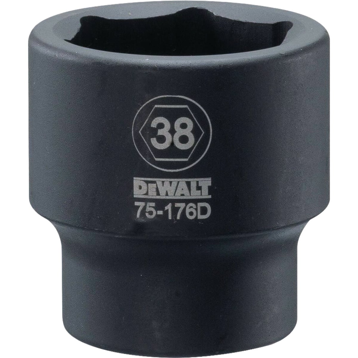 DEWALT 3/4 In. Drive 38mm 6-Point Deep Metric Impact Socket