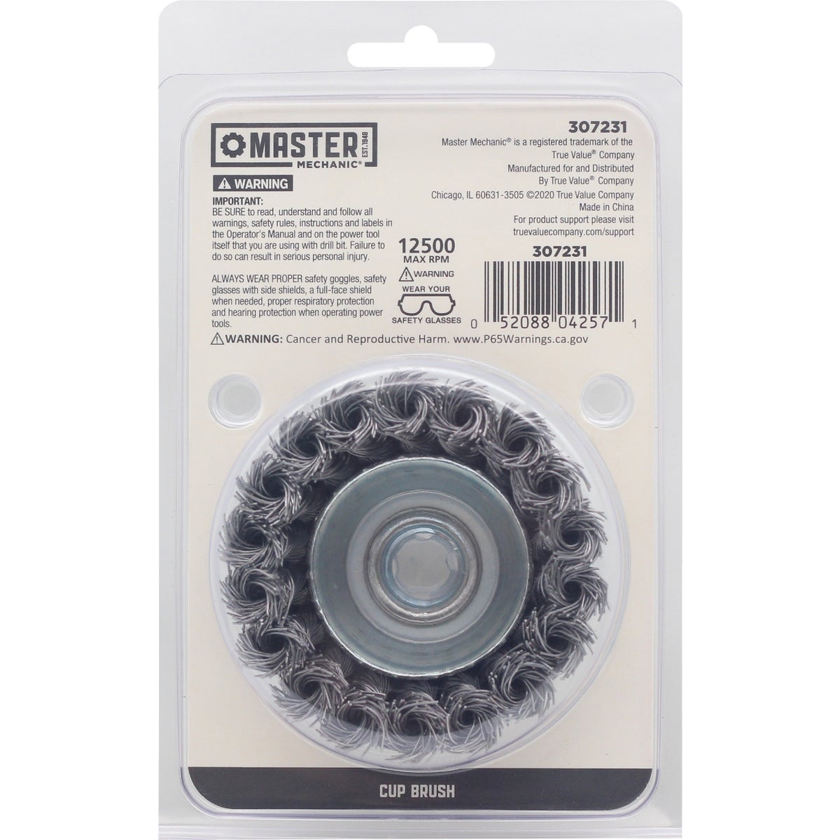 Master Mechanic 3 In. Knotted Wire Cup Brush Image 2