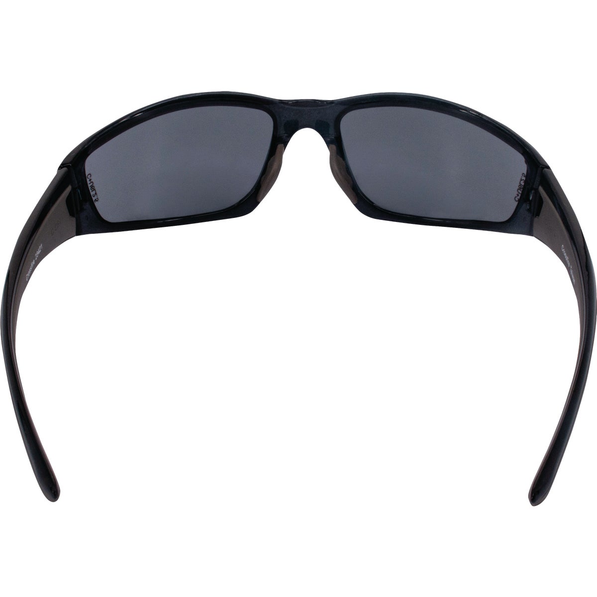 Crossfire RPG Premium Crystal Black Frame Safety Glasses with Smoke Lens Image 2