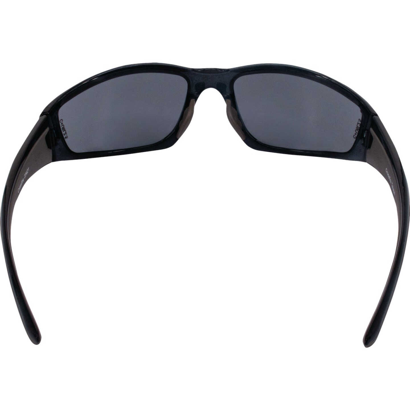 Crossfire RPG Premium Crystal Black Frame Safety Glasses with Smoke Lens Image 2