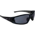 Crossfire RPG Premium Crystal Black Frame Safety Glasses with Smoke Lens Image 1
