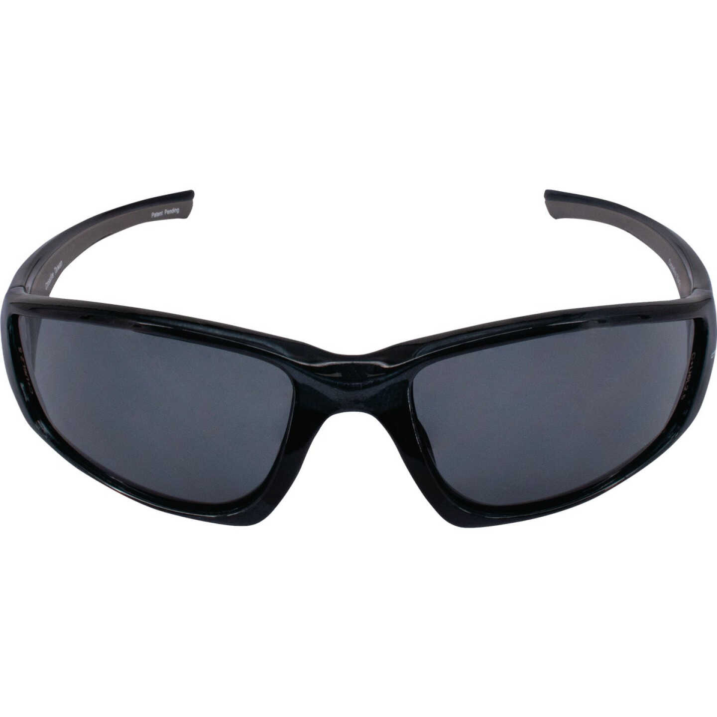 Crossfire RPG Premium Crystal Black Frame Safety Glasses with Smoke Lens Image 3