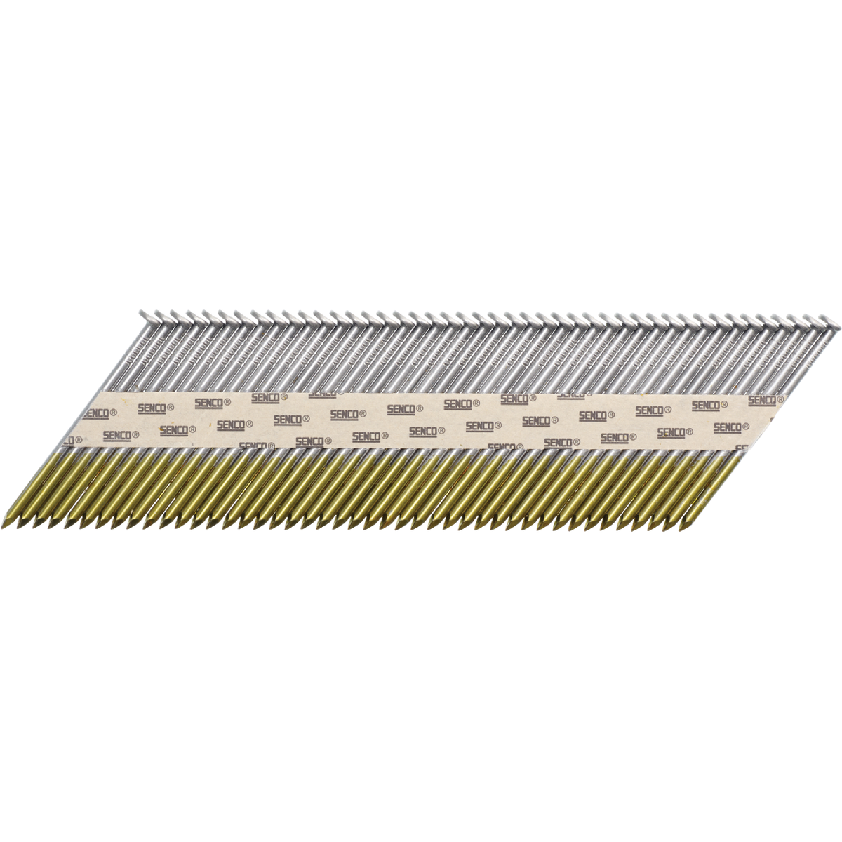 Senco ProHead 30 Degree Paper Tape Bright Smooth Shank Clipped Head Framing Stick Nail, 2-3/8 In. x .113 In. (2500 Ct.)