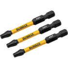 DEWALT Elite Series FlexTorq 2.25 In. T27 Torx Impact Screwdriver Bit (3-Pack) Image 3