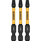 DEWALT Elite Series FlexTorq 2.25 In. T27 Torx Impact Screwdriver Bit (3-Pack) Image 1