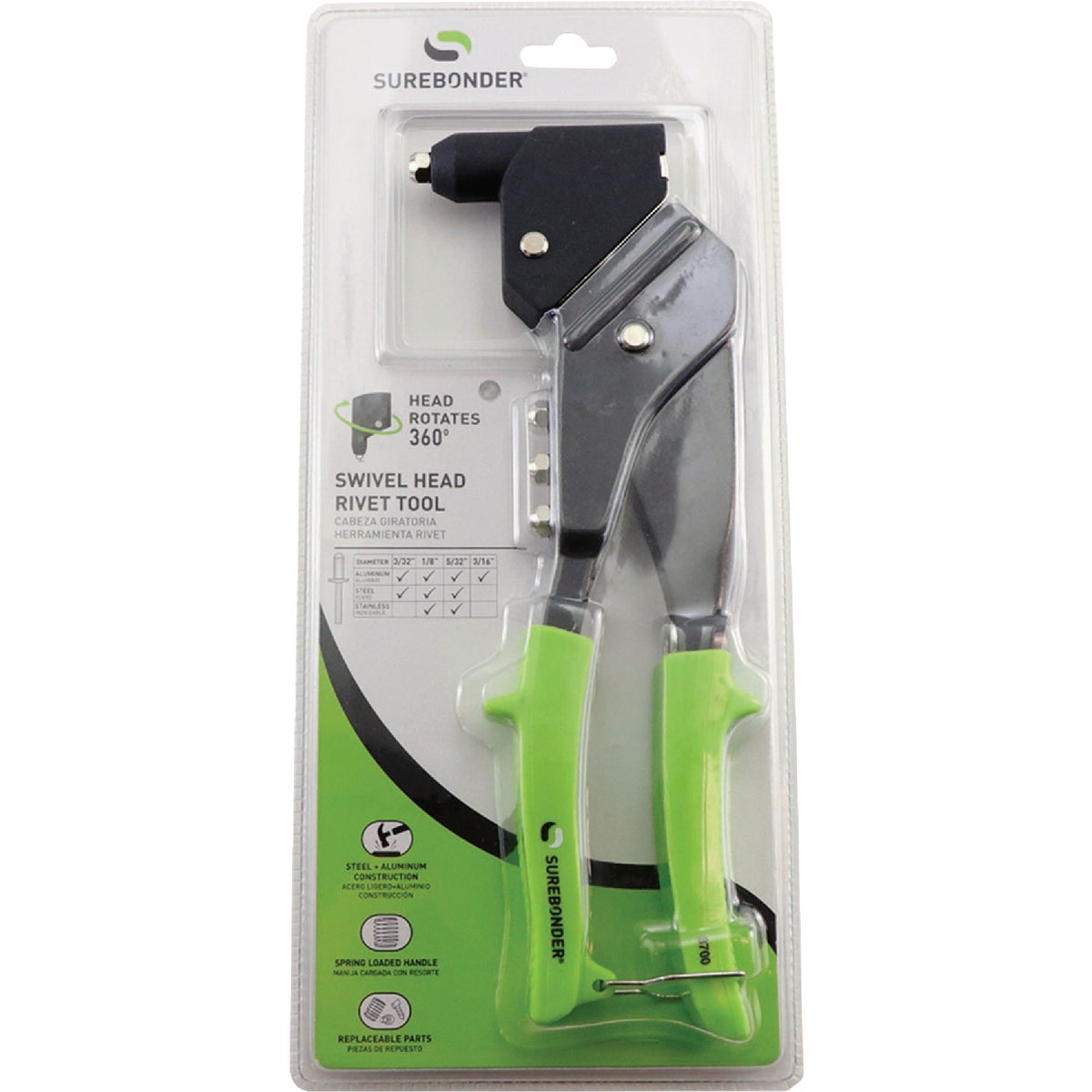 Sureconder Swivel Head Rivet Tool Image 3