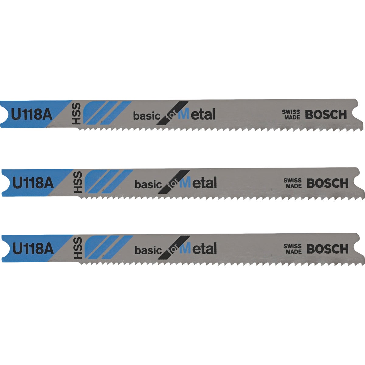 Bosch 3-1/8 In. x 17/24 TPI U-Shank Jig Saw Blade for Metal (3-Pack)