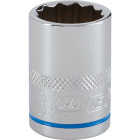 Channellock 1/2 In. Drive 18 mm 12-Point Shallow Metric Socket Image 1