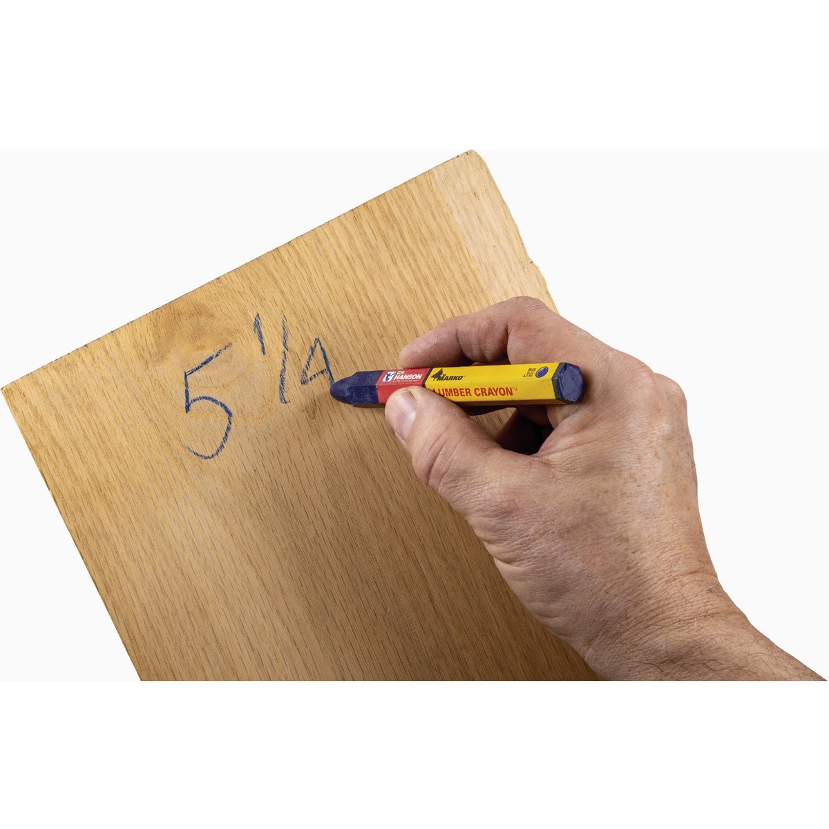 CH Hanson Blue Lumber Crayon (12-Pack) Image 2