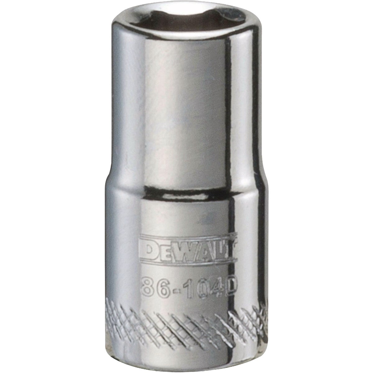DEWALT 1/4 In. Drive 7mm 6-Point Shallow Metric Socket