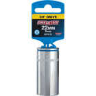 Channellock 3/8 In. Drive 22 mm 6-Point Deep Metric Socket Image 2