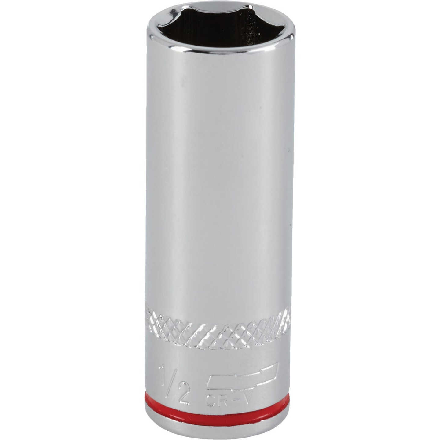 Channellock 1/4 In. Drive 1/2 In. 6-Point Deep Standard Socket Image 1