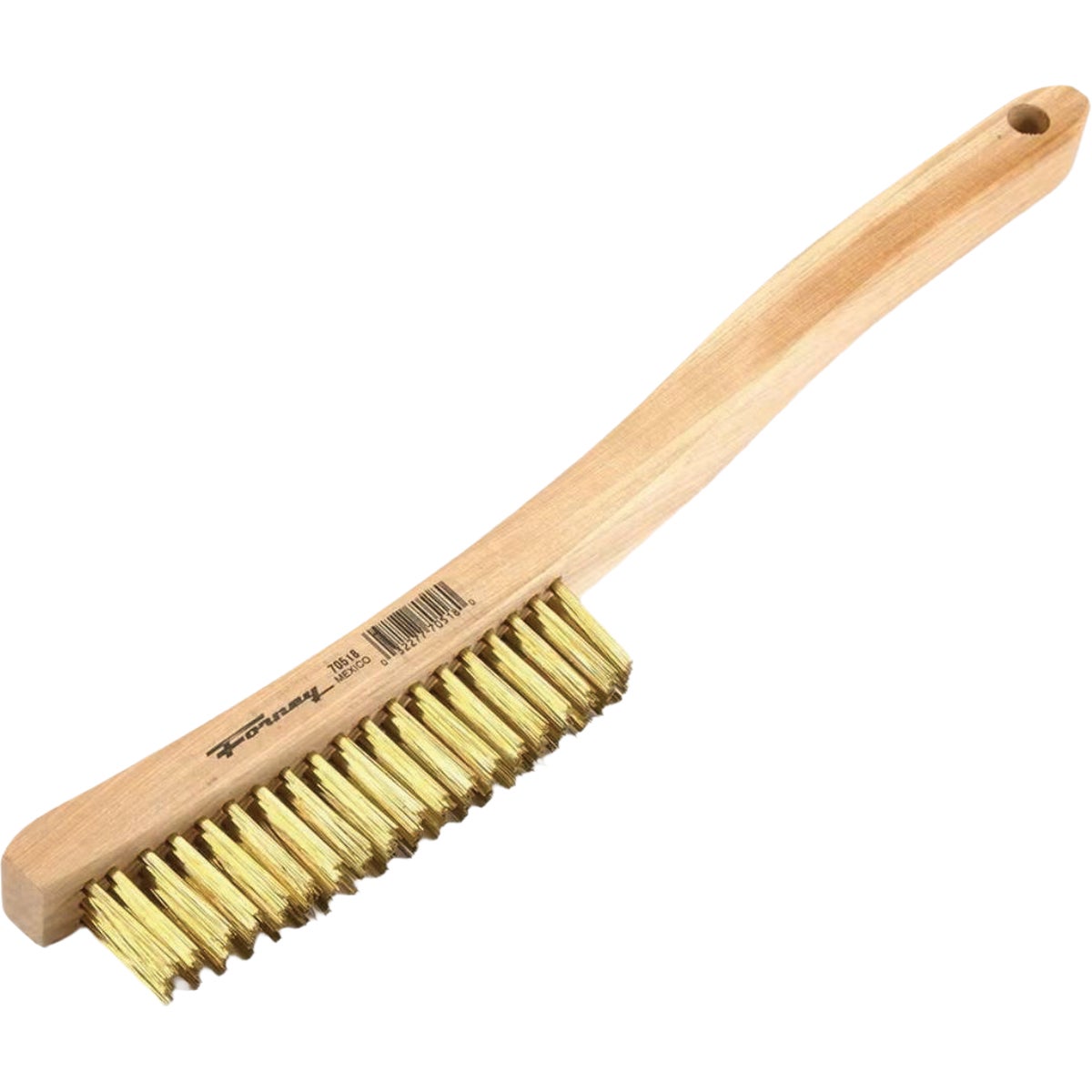 Forney 13-1/4 In. Brass Wire Brush