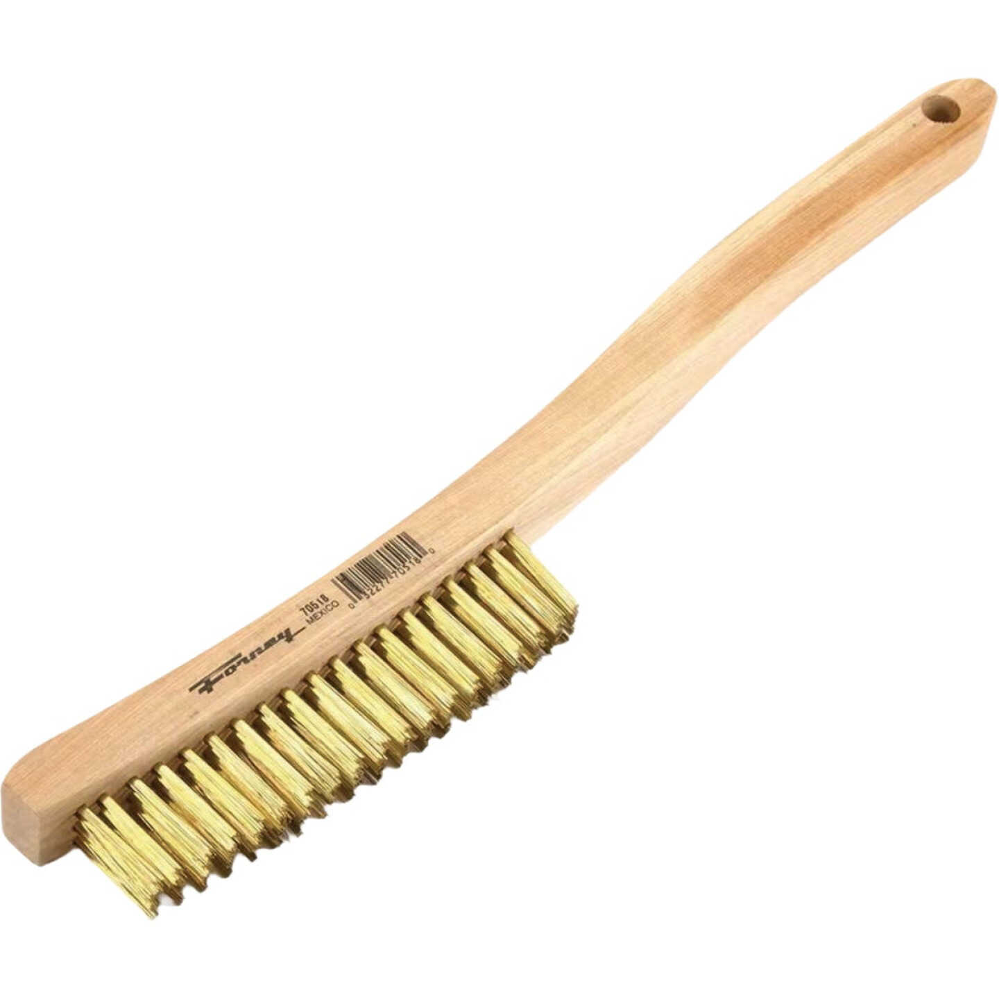 Forney 13-1/4 In. Brass Wire Brush Image 1