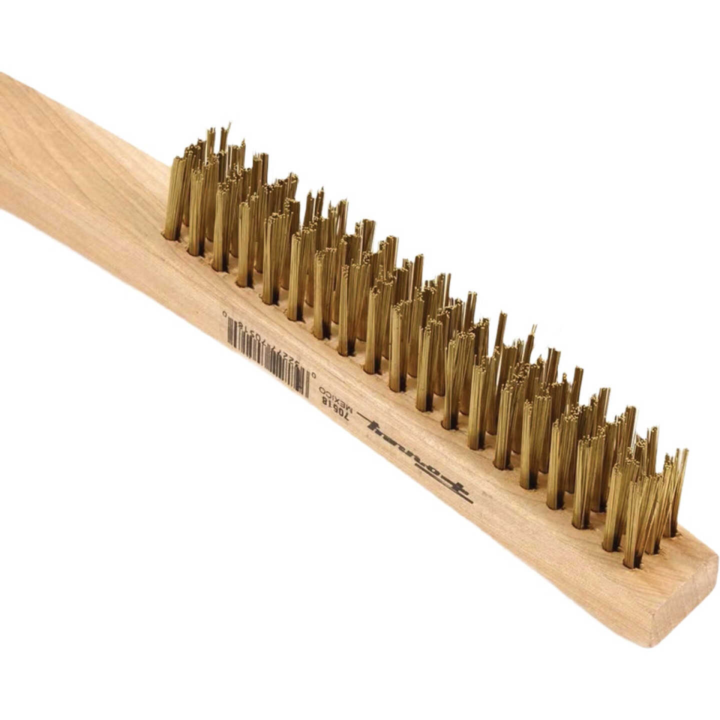 Forney 13-1/4 In. Brass Wire Brush Image 2