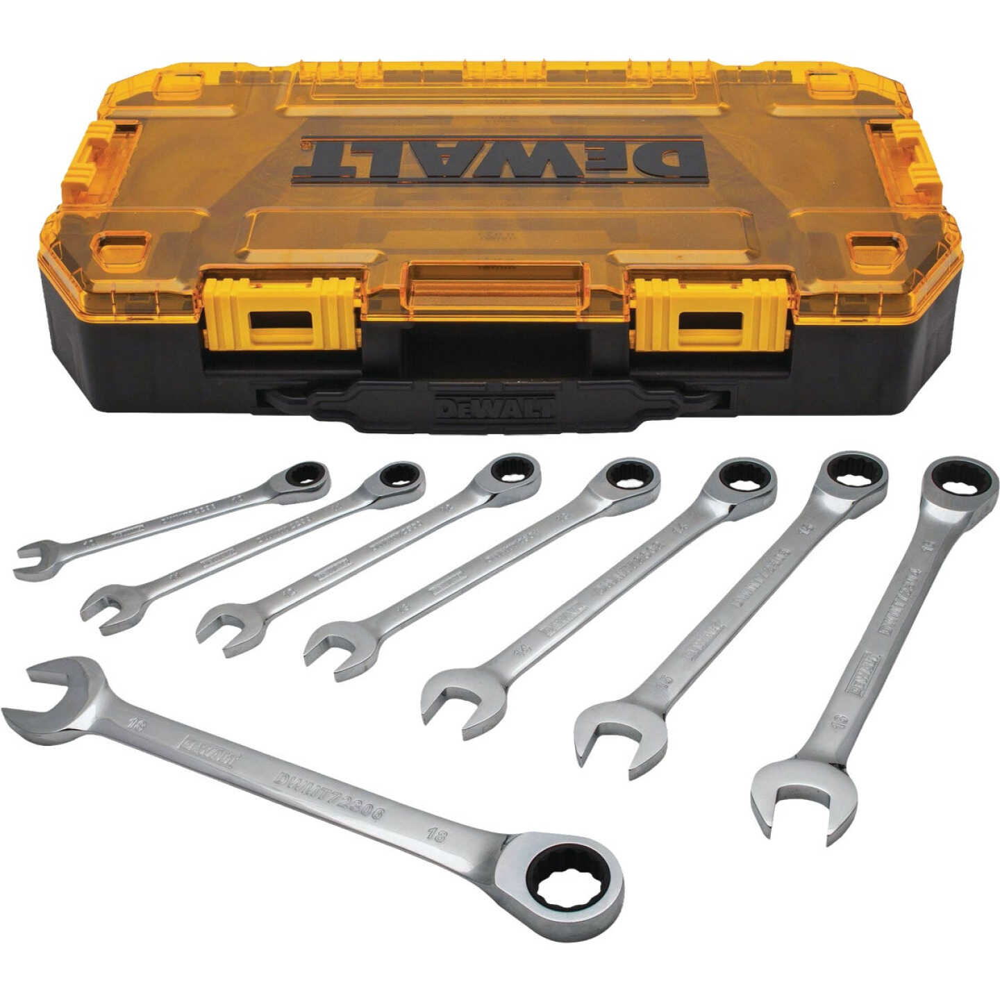 DEWALT Metric Ratcheting Combination Wrench Set (8-Piece) Image 1