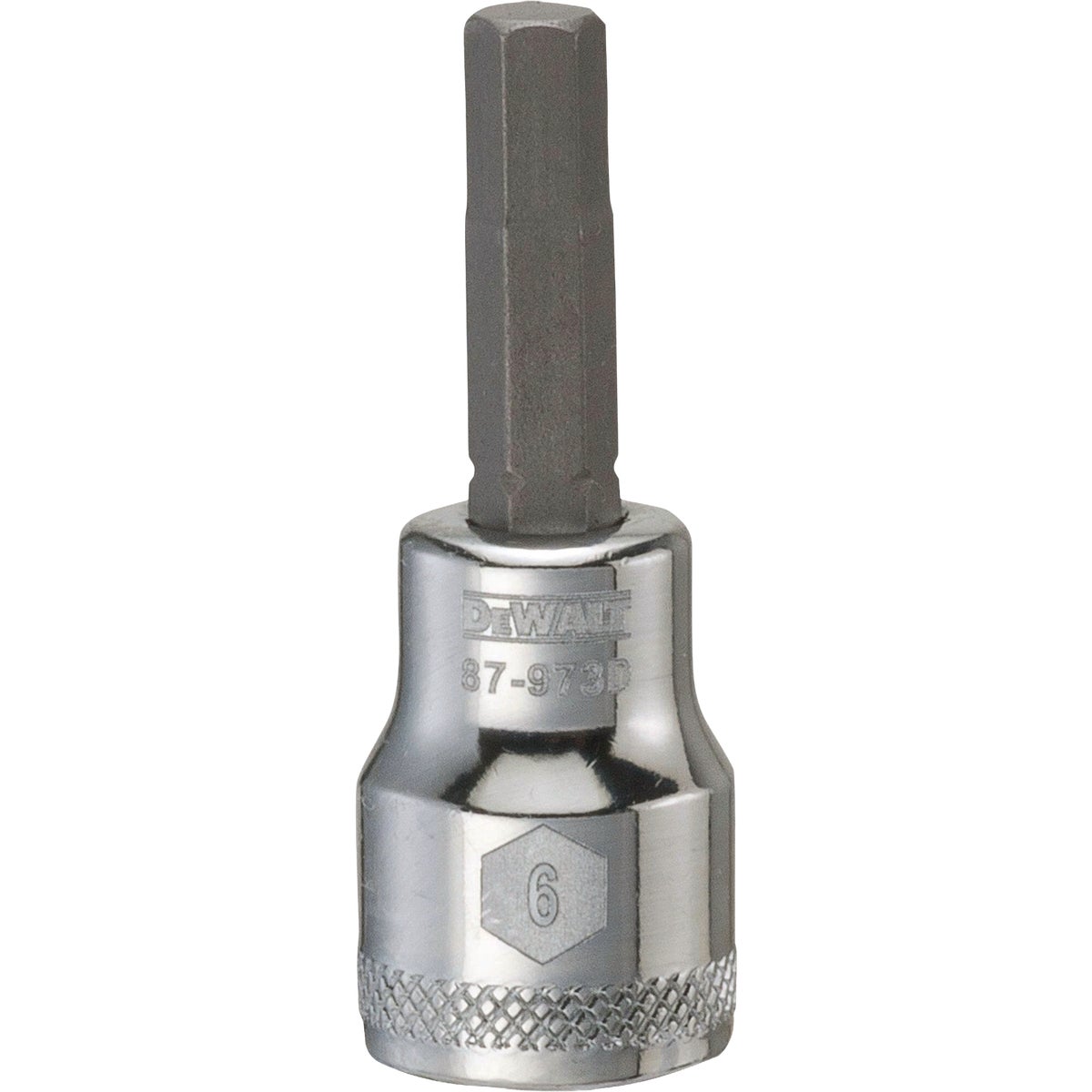 DEWALT 3/8 In. Drive 6 mm 6-Point Metric Socket