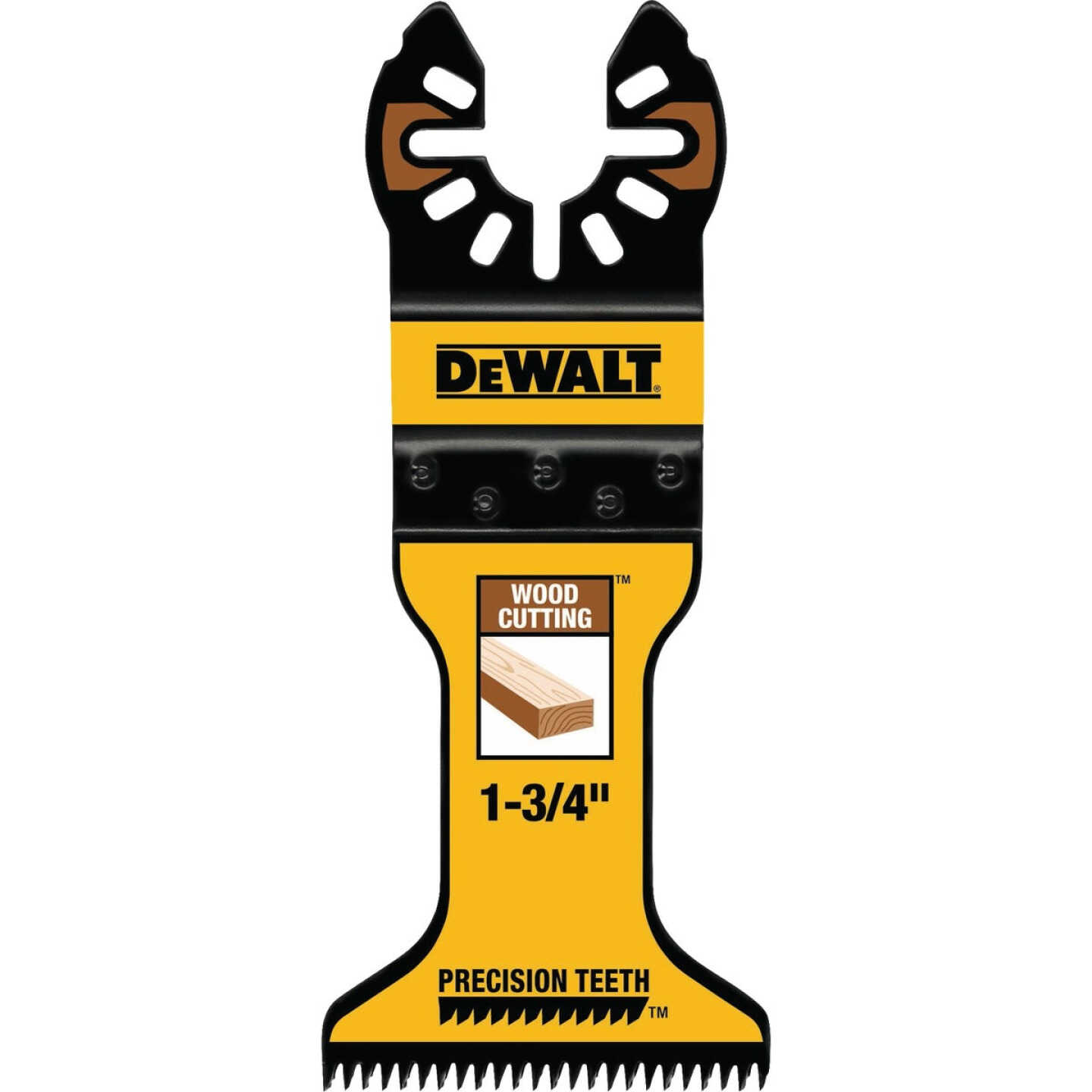 DEWALT 1-3/4 In. Precision Wood Oscillating Tool Blade (3-Pack) Image 1
