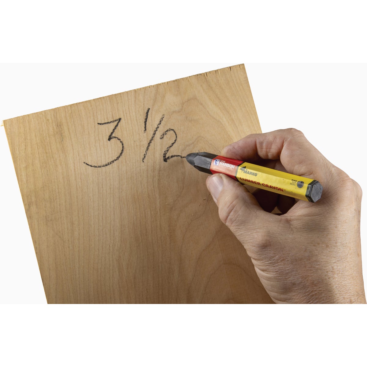 CH Hanson Black Lumber Crayon (12-Pack) Image 2