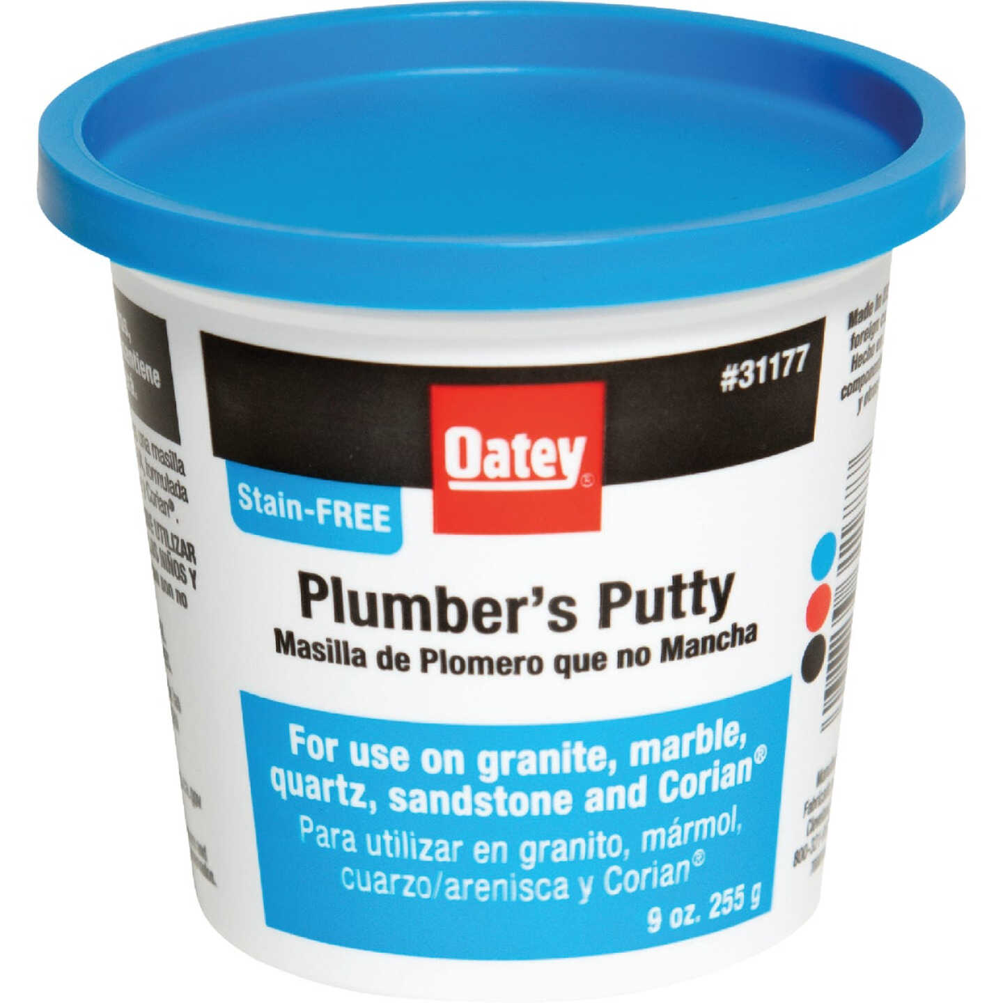 Oatey 9 Oz. Stain-Free Plumber's Putty Image 1