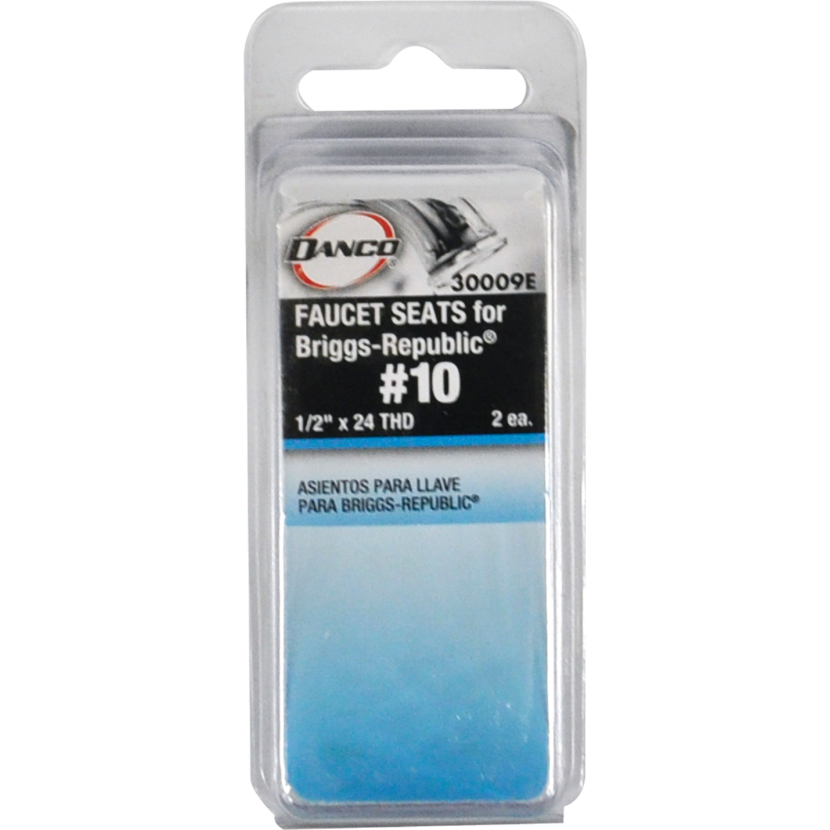 Danco #10 Briggs-Republic 1/2 In. x 24 Thread Size Bibb Seat (2-Pack) Image 2