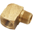 Anderson Metals 1/4 In. 90 Deg. Yellow Brass Elbow (1/4 Bend) Image 1