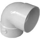 IPEX 3 In. SDR 35 90 Deg. PVC Sewer and Drain Short Turn Elbow (1/4 Bend) Image 1