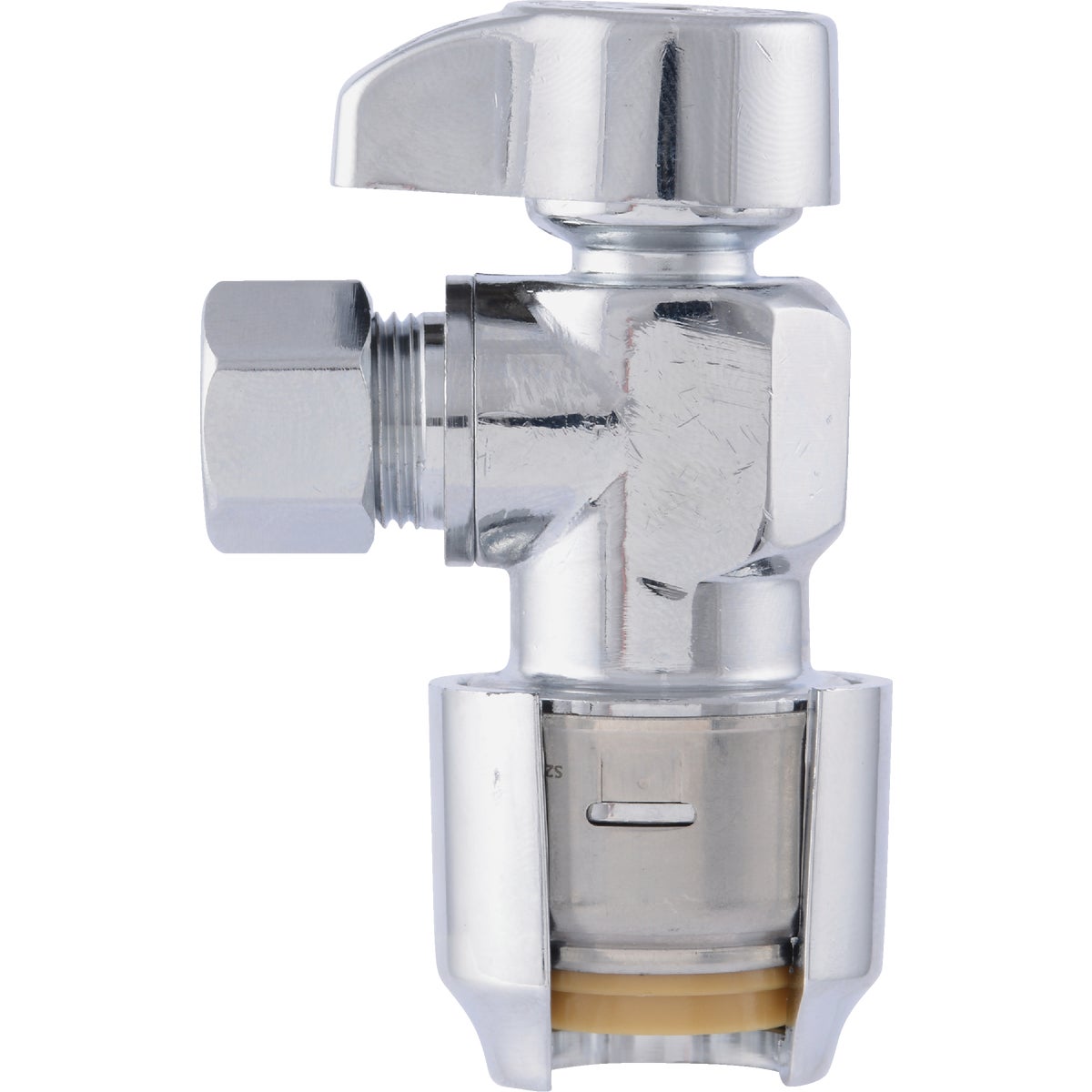 SharkBite 1/2 In. SB X 3/8 In. OD Quick Connect Angle Valve Image 8