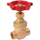 ProLine 3/4 In. SWT x 3/4 In. SWT Bronze Solder Gate Valve Image 1