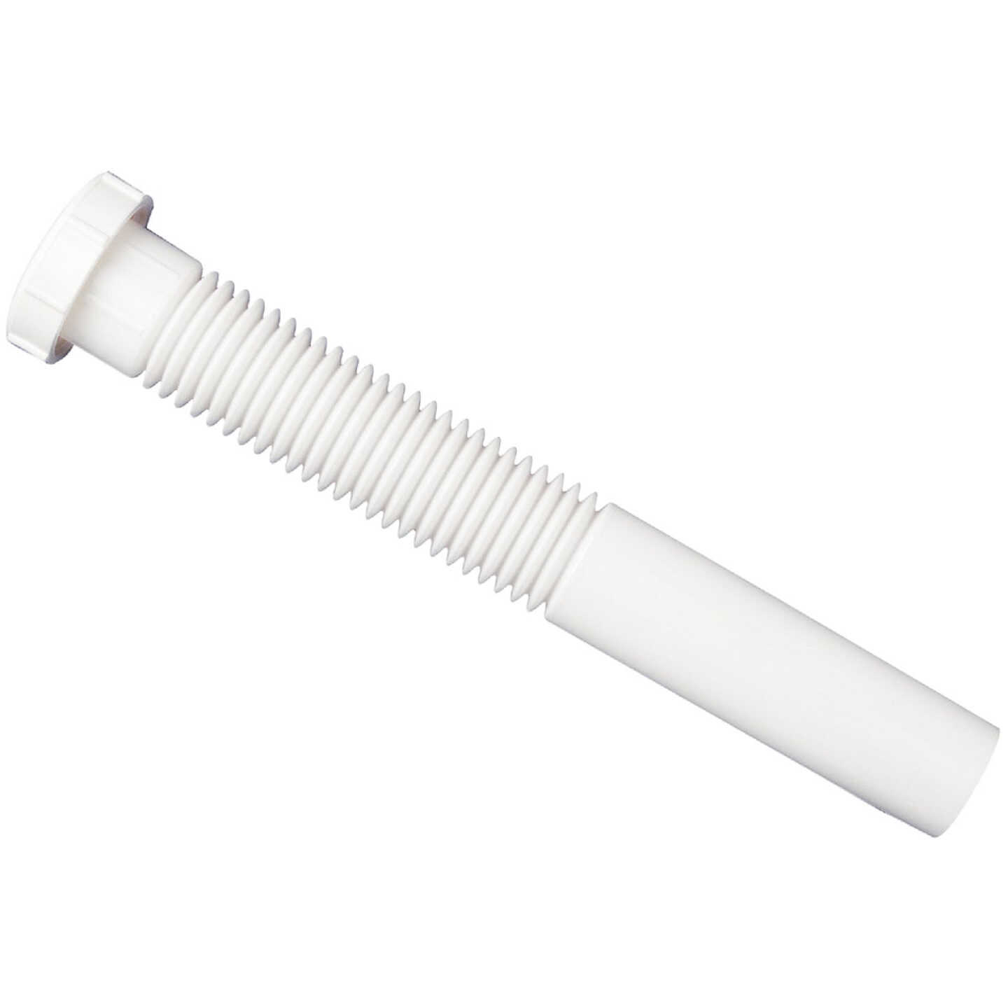 Do it Best 1-1/4 In. x 9 In. White Plastic Extension Tube Image 3