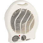 Home Impressions 1500W 120V Electric Space Heater, White Image 1