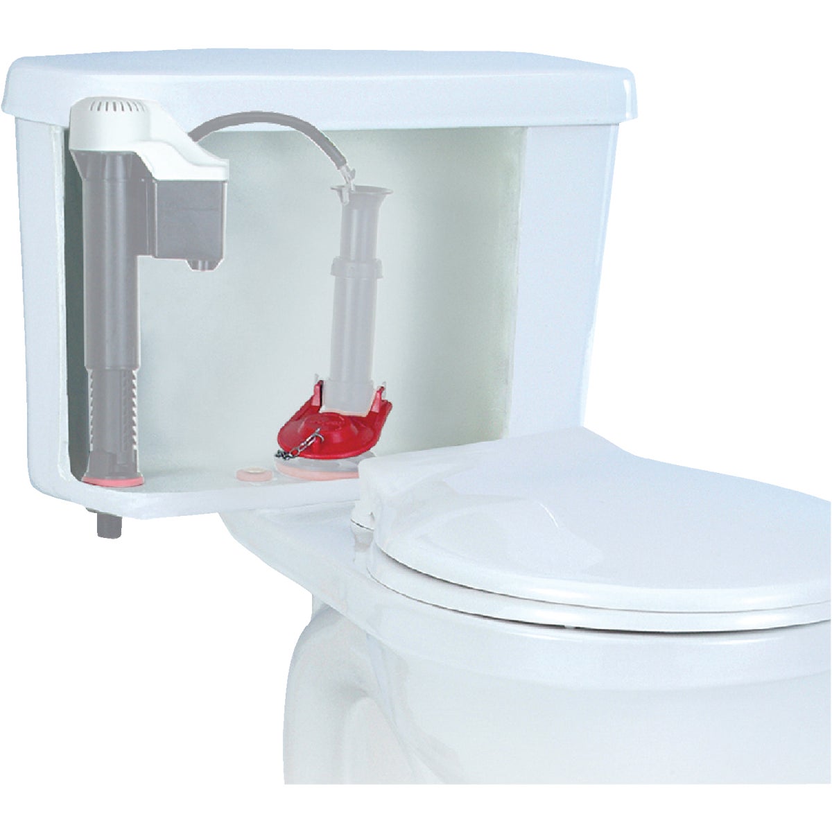 Korky Universal Premium Rubber Toilet Flapper, (3-Pack) Image 3