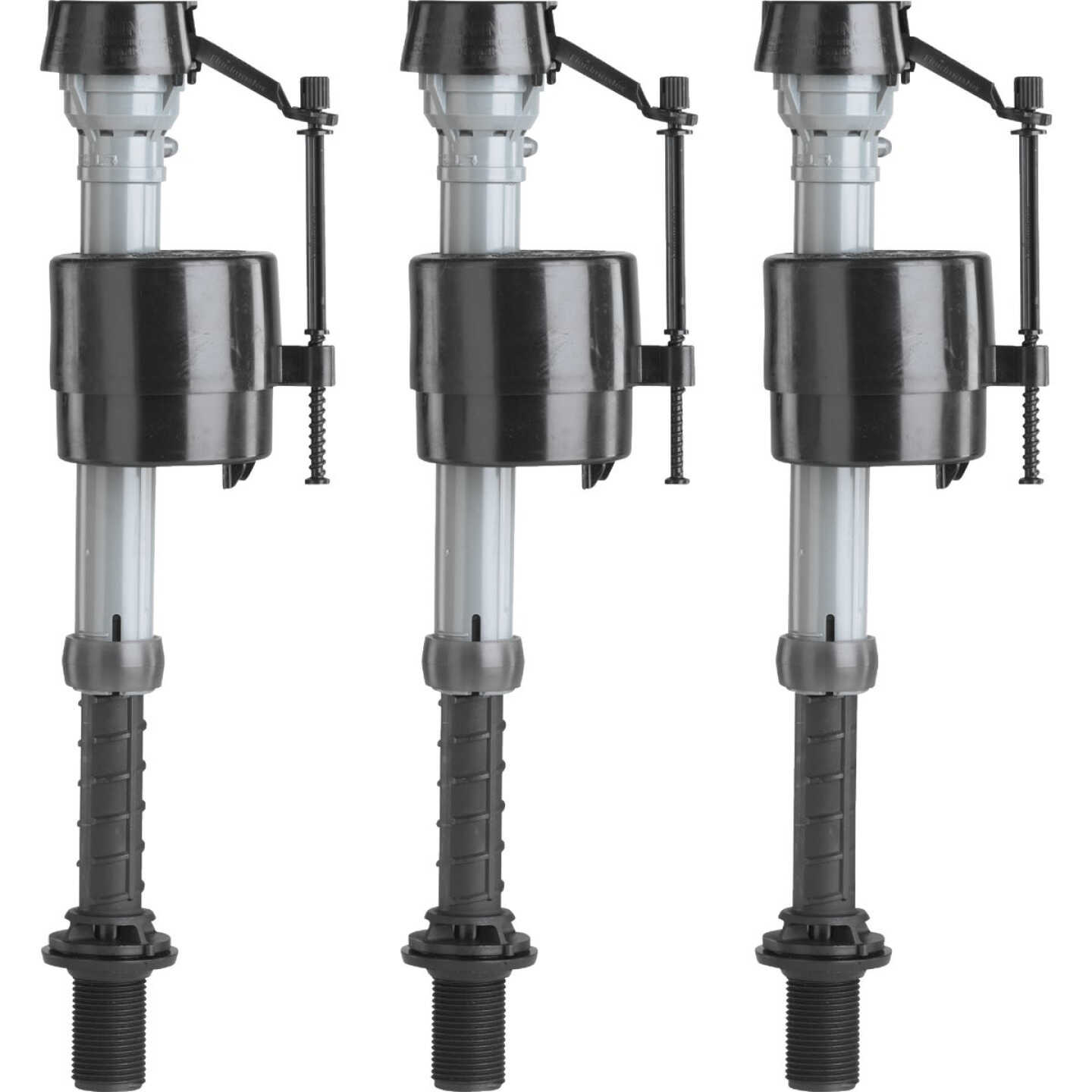 Fluidmaster 3.5 - 7 GPF Plastic Universal Anti-Siphon Fill Valve (3 Ct.) Image 1