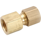 Anderson Metals 9/16 In. x 3/8 In. Brass Low Lead Compression Flare Union Image 1