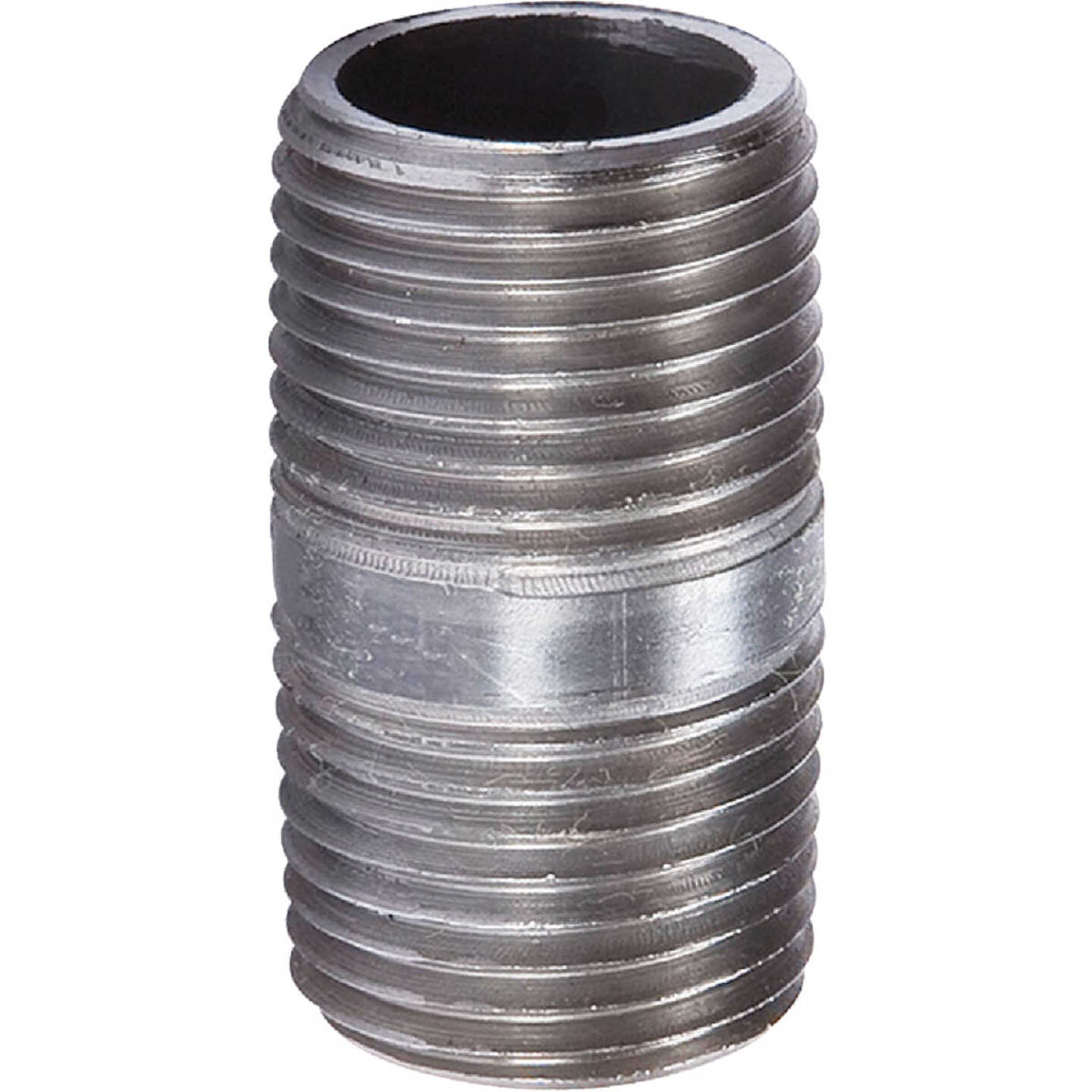 Southland 1/8 In. x Close Schedule 40 Steel Black Iron Nipple Image 1