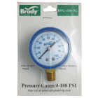Campbell 1/4 In. x 2 In. 0 to 100 psi Pressure Gauge Image 1