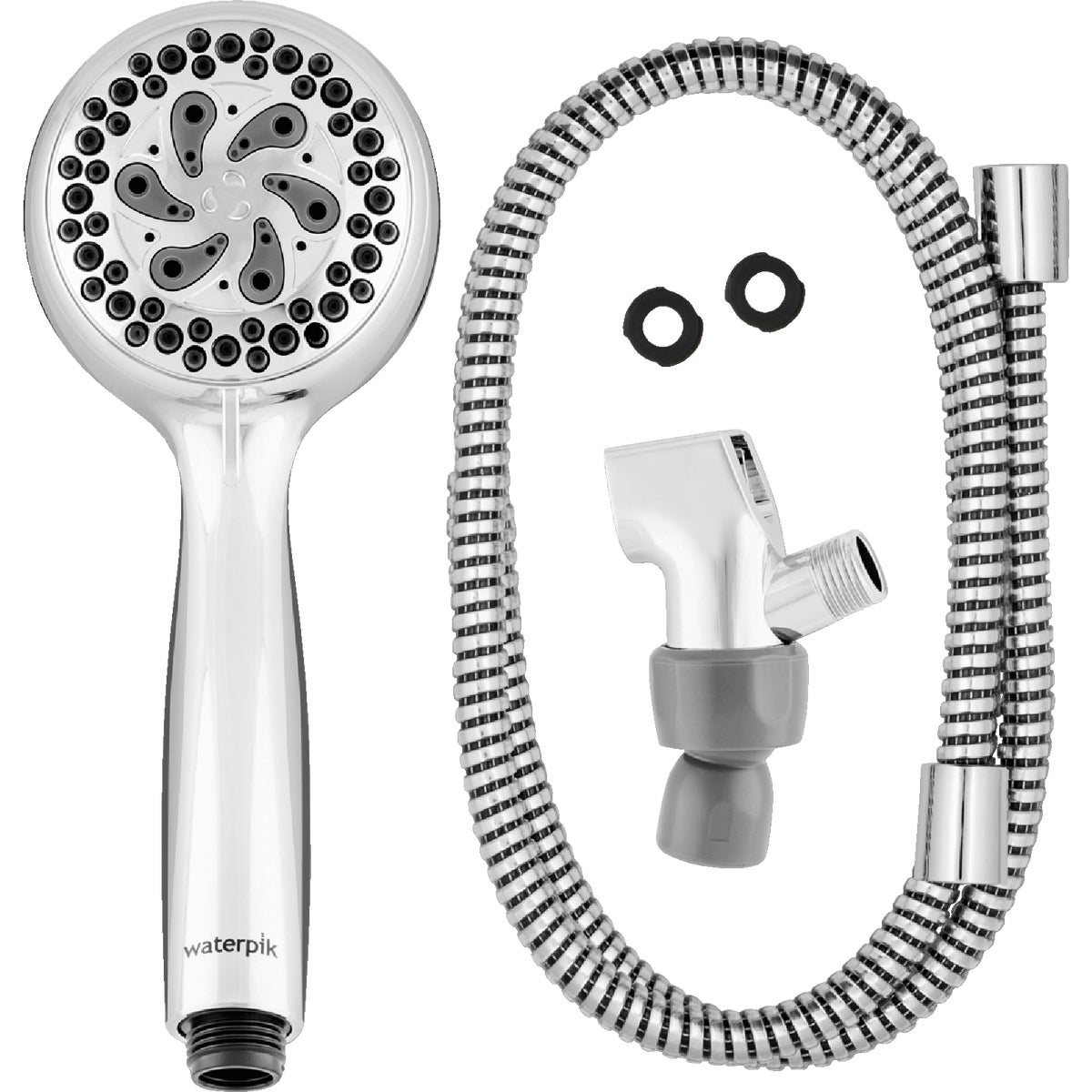 Waterpik EcoFlow 6-Spray 1.8 GPM Handheld Shower, Chrome Image 6