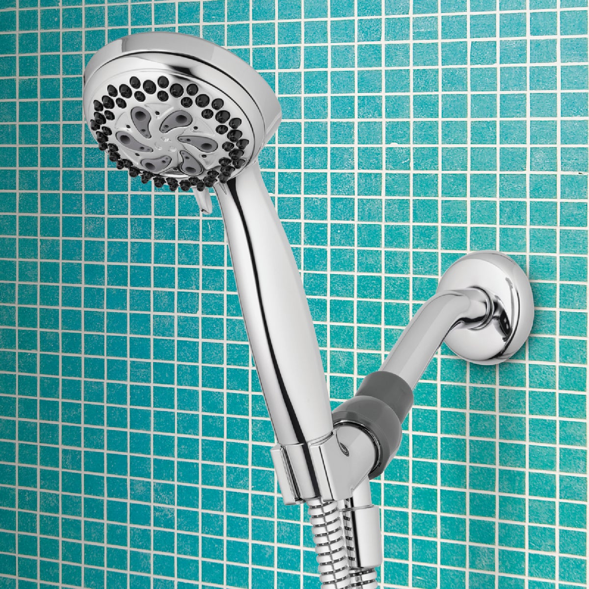 Waterpik EcoFlow 6-Spray 1.8 GPM Handheld Shower, Chrome Image 4