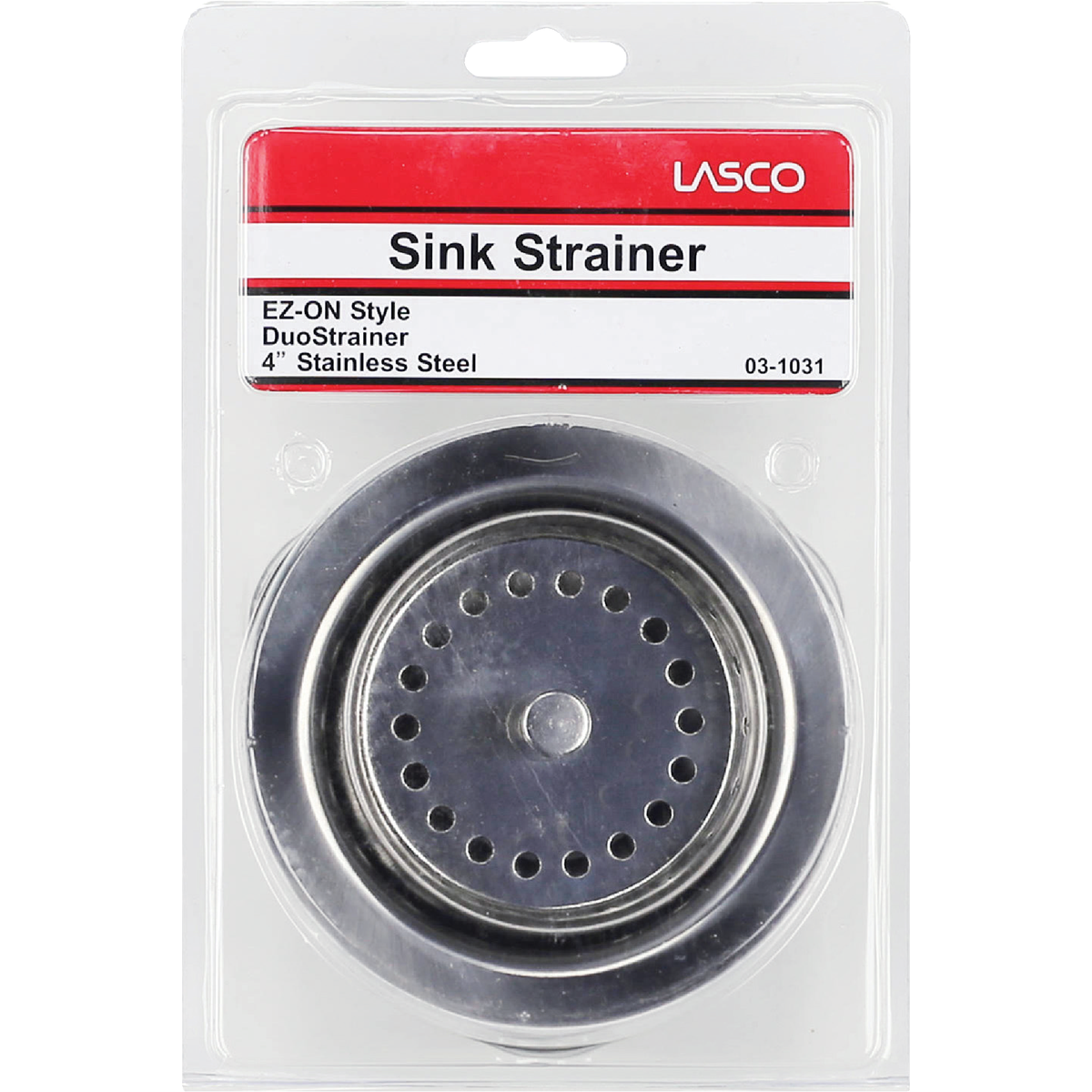Lasco 3-1/2 In. Chrome EZ-On Duo Basket Strainer Assembly Image 2