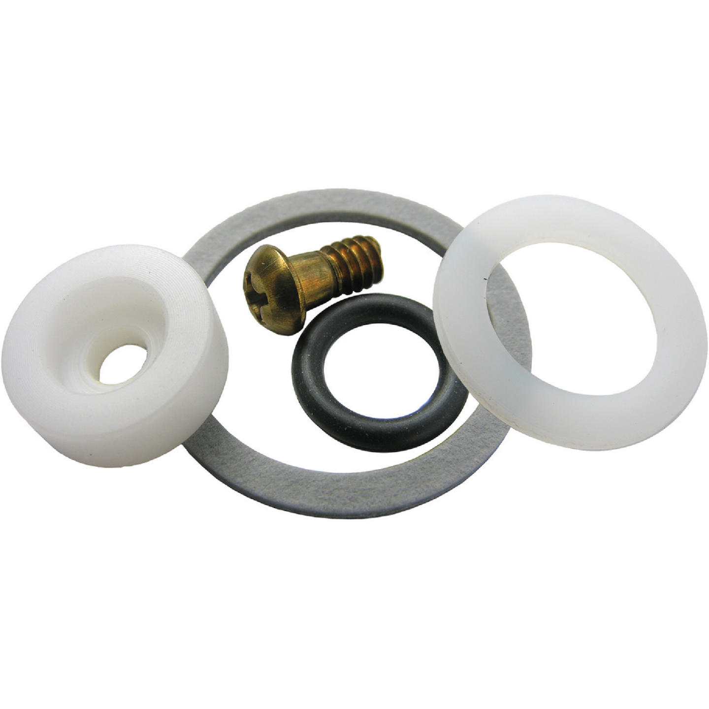Lasco PP Mobile Home Diverter Repair Kit Rubber, Fiber Nylon Faucet Repair Kit Image 1