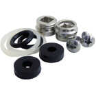 Lasco 10pc PP Stem Repair Kit with Seat Rubber, Nylon & Brass Faucet Repair Kit Image 1