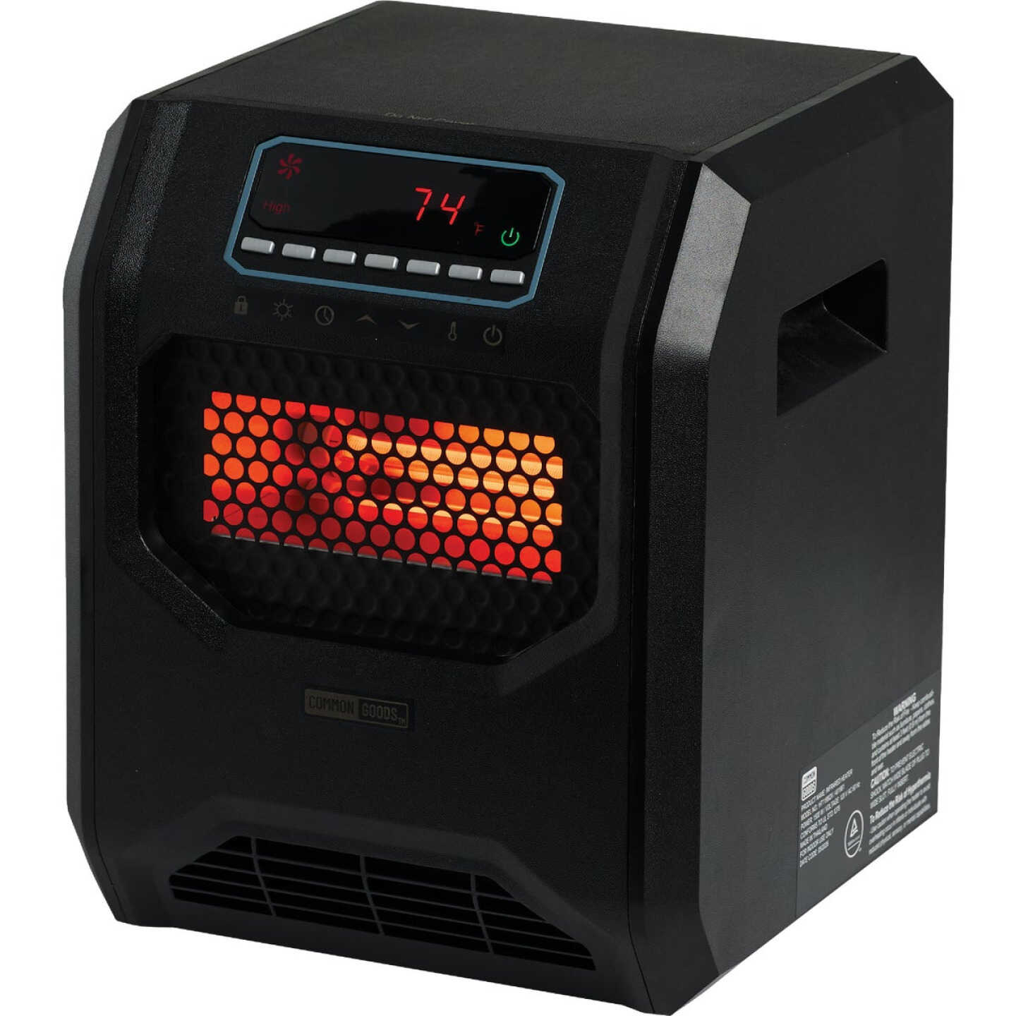 Home Impressions 1500W 120V Quartz Heater Image 3