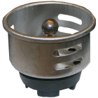 Lasco 2 In. Chrome Jr. Duo Basket Strainer Stopper Image 1