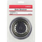 Lasco 3-1/2 In. Chrome Plated Stainless Steel Long Shank Basket Strainer Assembly Image 2